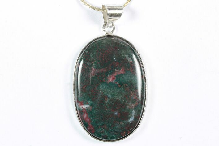 Bloodstone Pendant (Necklace) - Includes Chain #346499